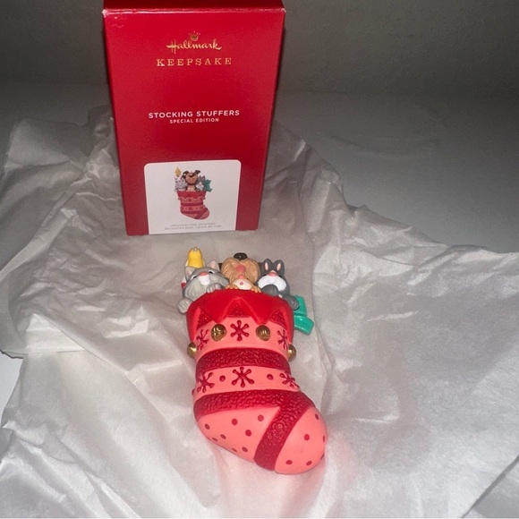 Hallmark Other - Hallmark 2021 Stocking Stuffers Special Edition Keepsake Ornament Red